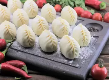 Манты с говядной